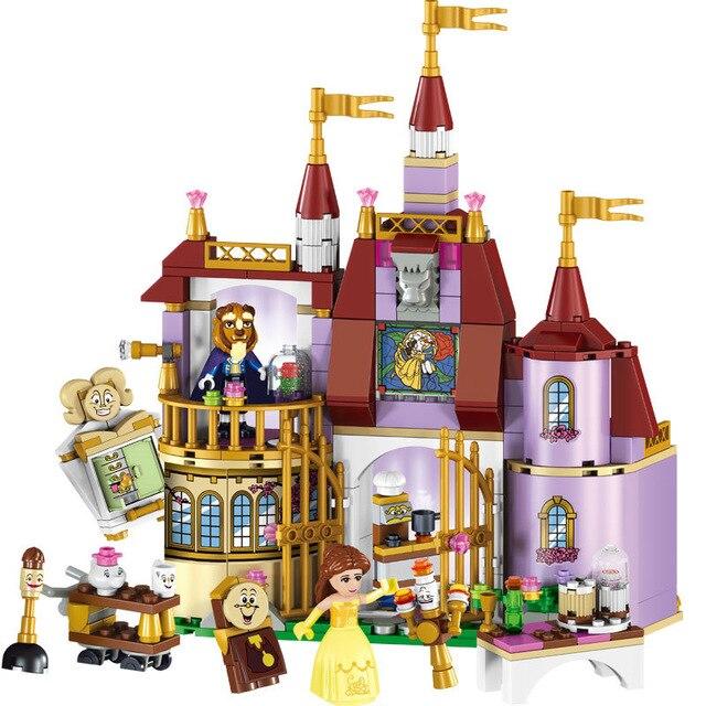 Block Castle Princess Castle Building Block Bricks Lepining Friends Girls Toys - Lusy Store