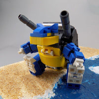 Blocks Pokemon Blastoise Block Building Action Figures Bricks Toys for Children 208Pcs Kids Toy Gift 208 pcs