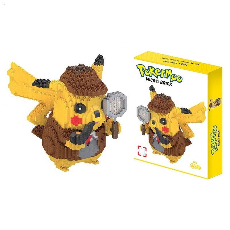 Blocks Pokemon Pikachu Building Blocks Detective Deadpool Model Educational Kids Toys - Lusy Store