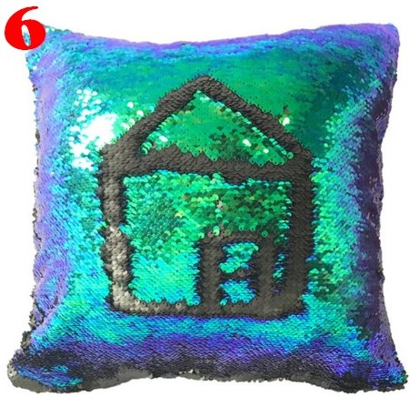 Blue Silver Fashion Decorative Pillowcase - Lusy Store