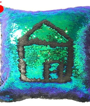 Blue Silver Fashion Decorative Pillowcase - Lusy Store