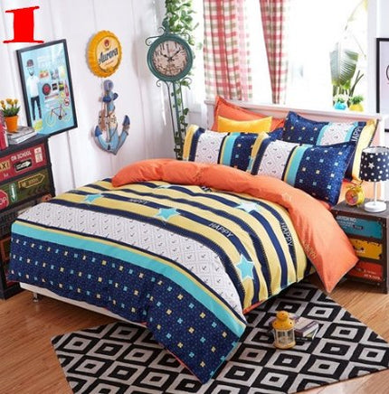Blue Star Bedding Set - Lusy Store