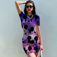 Bodycon Dresses Sexy Club Dress Evening Women Slim Mini Dress D501 - Lusy Store