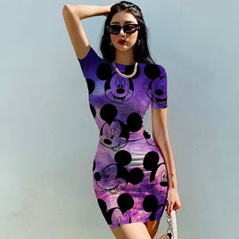 Bodycon Dresses Sexy Club Dress Evening Women Slim Mini Dress D501 - Lusy Store