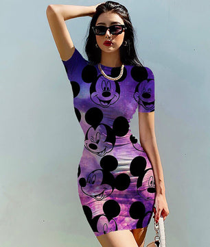 Bodycon Dresses Sexy Club Dress Evening Women Slim Mini Dress D501 - Lusy Store