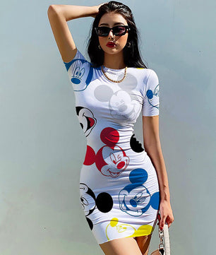 Bodycon Dresses Sexy Club Dress Evening Women Slim Mini Dress D501b - Lusy Store