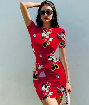 Bodycon Dresses Sexy Club Dress Evening Women Slim Mini Dress D501b - Lusy Store