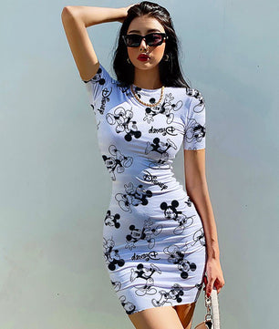Bodycon Dresses Sexy Club Dress Evening Women Slim Mini Dress D501b - Lusy Store