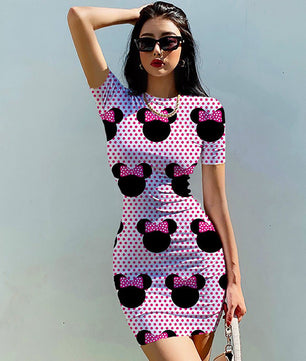 Bodycon Dresses Sexy Club Dress Evening Women Slim Mini Dress D501b - Lusy Store
