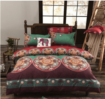 Bohemian 4 /3PCS3d bedding sets - Lusy Store