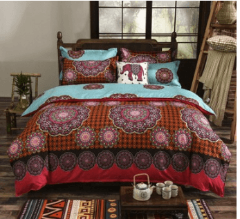 Bohemian 4 /3PCS3d bedding sets - Lusy Store