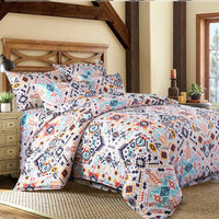 Boho Bedding 3D Printed Mandala Bedlinen Home Textile Pink