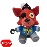 Bonnie Plush 10pcs FNAF Stuffed & Plush Animals 7inch Birthday Christmas Gifts For Kids - Lusy Store LLC