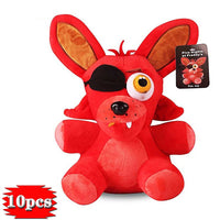 Bonnie Plush 10pcs FNAF Stuffed & Plush Animals 7inch Birthday Christmas Gifts For Kids - Lusy Store LLC