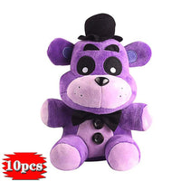 Bonnie Plush 10pcs FNAF Stuffed & Plush Animals 7inch Birthday Christmas Gifts For Kids - Lusy Store LLC