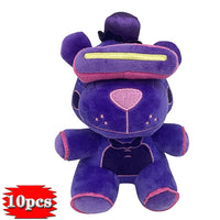 Bonnie Plush 10pcs FNAF Stuffed & Plush Animals 7inch Birthday Christmas Gifts For Kids - Lusy Store LLC