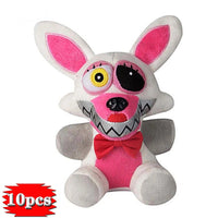 Bonnie Plush 10pcs FNAF Stuffed & Plush Animals 7inch Birthday Christmas Gifts For Kids - Lusy Store LLC