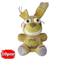 Bonnie Plush 10pcs FNAF Stuffed & Plush Animals 7inch Birthday Christmas Gifts For Kids - Lusy Store LLC