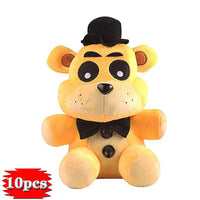 Bonnie Plush 10pcs FNAF Stuffed & Plush Animals 7inch Birthday Christmas Gifts For Kids - Lusy Store LLC