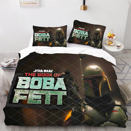Book Of Boba Fett Star Wars Bedding Duvet Covers Twin Full Queen King Bed Set LS22694 - Lusy Store