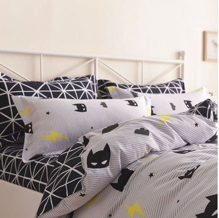 Brand Black Batman Mask Bedding Set - Lusy Store