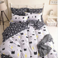 Brand Black Batman Mask Bedding Set - Lusy Store