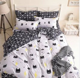 Brand Black Batman Mask Bedding Set - Lusy Store