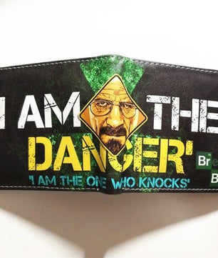 Breaking Bad Men Wallet Faux Leather Zipper Coin Purse - Lusy Store