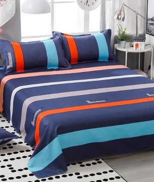 Brief Style Stripe Duvet Cover Bed Sheet Bed Linings Kids Bedding Sets Twin/Full/Queen/King Size - Lusy Store