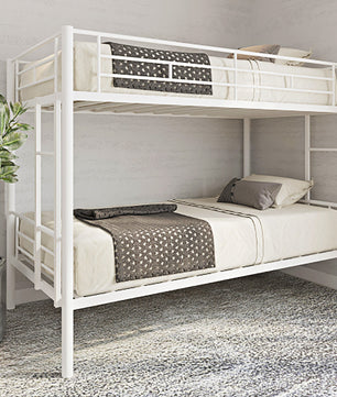 Bunk Beds Double Bed Safety Assurance Space Saving and Rapid Assembly F412 - Lusy Store