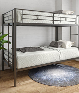 Bunk Beds Double Bed Safety Assurance Space Saving and Rapid Assembly F412 - Lusy Store