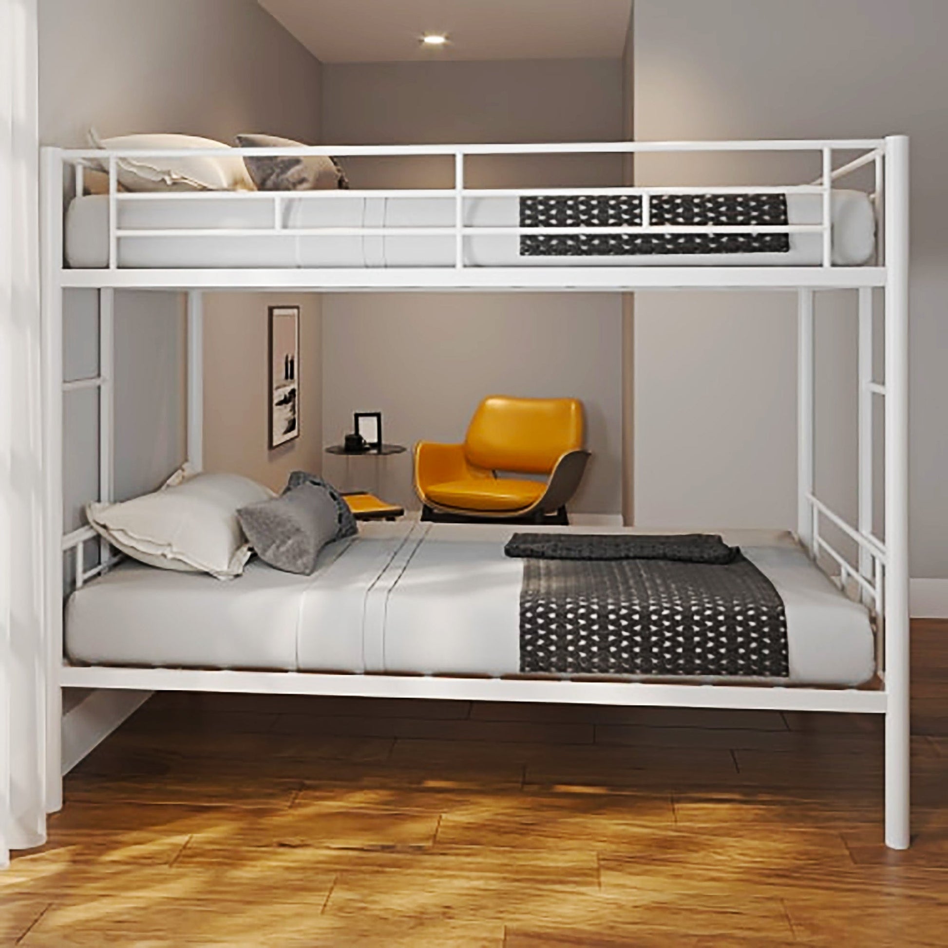 Bunk Beds Double Bed Safety Assurance Space Saving and Rapid Assembly F412 - Lusy Store