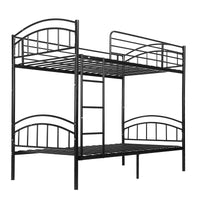 Bunk Beds Twin Metal Heavy Duty Convertible For Boys Girls Teens F410 - Lusy Store