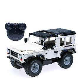 Cada Blocks 533Pcs Defender Remote Control RC Car Building Blocks Model SUV City Brick Toys 533 pcs