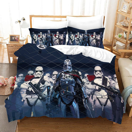 Captain Phasma Star Wars Bedding Colorful Duvet Covers Comforter Set Quilted Blanket Bedlinen LS22762 - Lusy Store