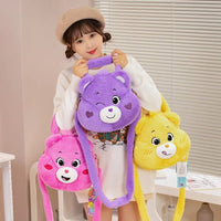 Care Bears Plush Kawaii Backpack Bag Pillow Dolls Furniture Decoration Gifts - Lusy Store LLC