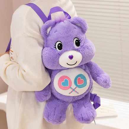 Care Bears Plush Kawaii Backpack Bag Pillow Dolls Furniture Decoration Gifts - Lusy Store LLC