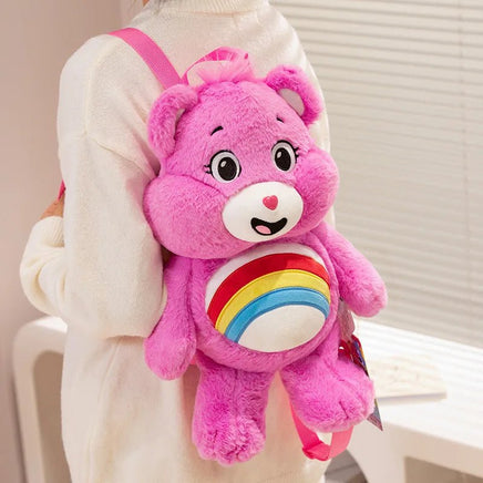 Care Bears Plush Kawaii Backpack Bag Pillow Dolls Furniture Decoration Gifts - Lusy Store LLC