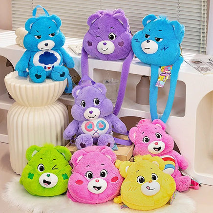 Care Bears Plush Kawaii Backpack Bag Pillow Dolls Furniture Decoration Gifts - Lusy Store LLC