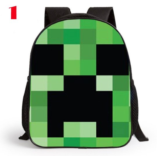 Cartoon Backpack for Children MineCraft Children Backpack Kindergarten Backpack Boy - Lusy Store