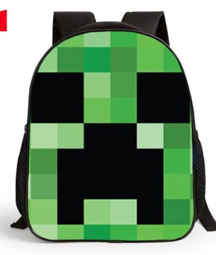 Cartoon Backpack for Children MineCraft Children Backpack Kindergarten Backpack Boy - Lusy Store
