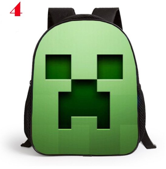 Cartoon Backpack for Children MineCraft Children Backpack Kindergarten Backpack Boy - Lusy Store
