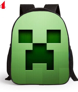 Cartoon Backpack for Children MineCraft Children Backpack Kindergarten Backpack Boy - Lusy Store