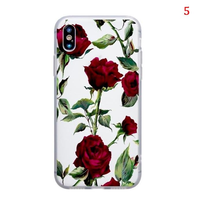 Cartoon Cute Hello Kitty Flowers Leaf soft Silicon case For iphone - Lusy Store
