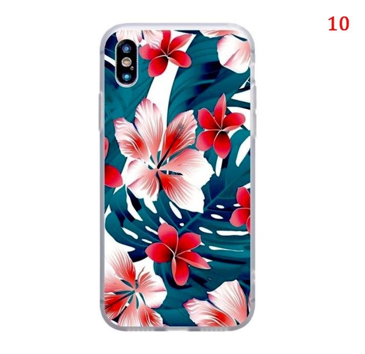 Cartoon Cute Hello Kitty Flowers Leaf soft Silicon case For iphone - Lusy Store
