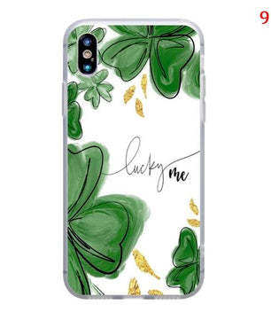 Cartoon Cute Hello Kitty Flowers Leaf soft Silicon case For iphone - Lusy Store