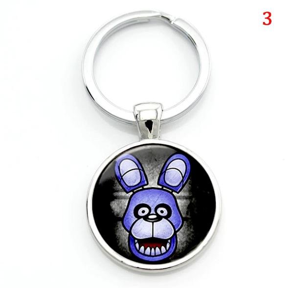 Cartoon game case for Five Nights at Freddy's keychain FNAF Mangle Foxy key chains holder jewelry - Lusy Store