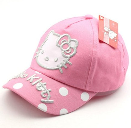Cartoon Hello Kitty Children Caps Sport Baseball Caps Sun Snapback Hats 7887 - Lusy Store