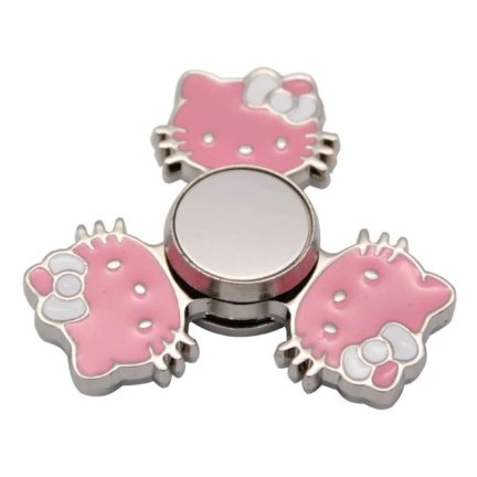 Cartoon hello kitty hand Fidget spinner kids gift no led spinner kitty toy - Lusy Store