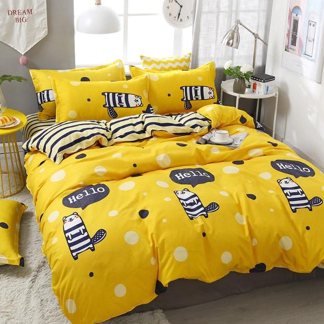 Cartoon Style Bedding Sets Duvet Cover Bed Sheet Bed Linings Kids Bedding Sets Twin/Full/Queen/King Size - Lusy Store